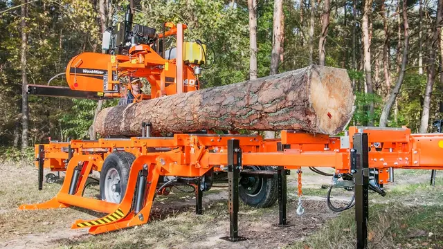 Wood-Mizer LT40 Båndsagbruk 33Hk dieselmotor, 5m kuttlengde 