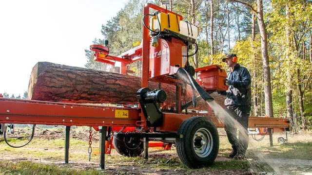 Wood-Mizer LT40 Båndsagbruk 33Hk dieselmotor, 5m kuttlengde 