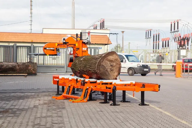 Wood-Mizer LT40 Wide Båndsagbruk 11kW elmotor, 4,8m kuttlengde 