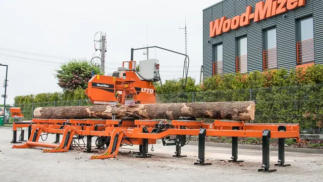 Wood-Mizer LT70 Båndsagbruk 42Hk dieselmotor, 4,8m kuttlengde 