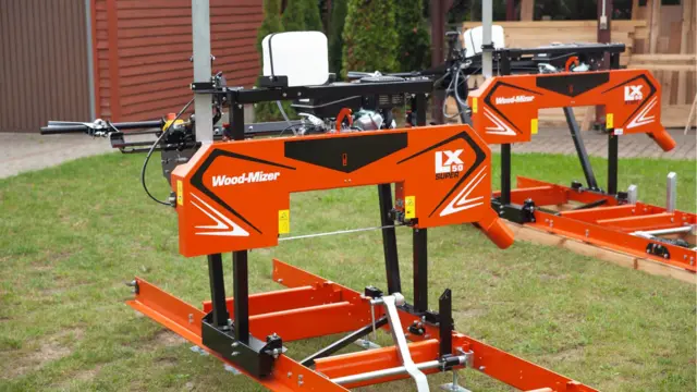 Wood-Mizer LX50 Super Båndsagbruk 5,5kW elmotor 